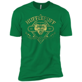 T-Shirts Kelly Green / X-Small HUFFLEPUFF Men's Premium T-Shirt