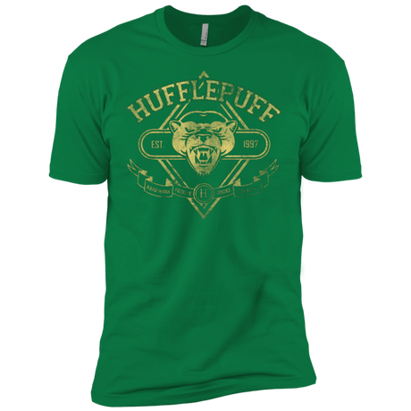 T-Shirts Kelly Green / X-Small HUFFLEPUFF Men's Premium T-Shirt