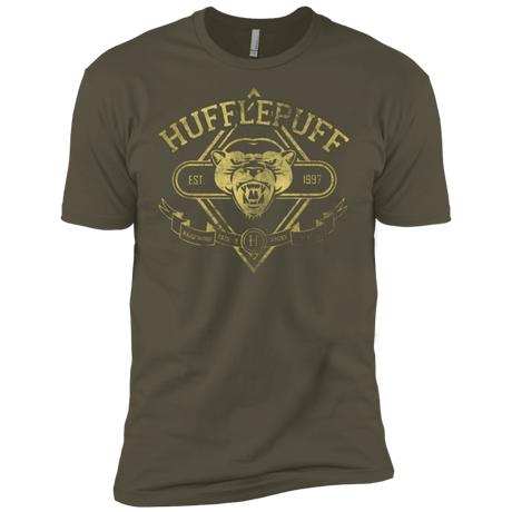 T-Shirts Military Green / X-Small HUFFLEPUFF Men's Premium T-Shirt
