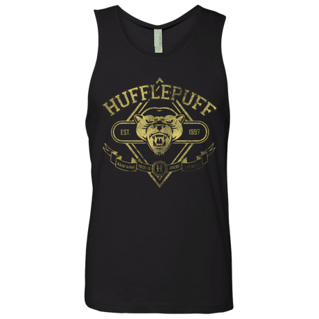 T-Shirts Black / Small HUFFLEPUFF Men's Premium Tank Top
