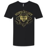 T-Shirts Black / X-Small HUFFLEPUFF Men's Premium V-Neck