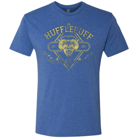 T-Shirts Vintage Royal / Small HUFFLEPUFF Men's Triblend T-Shirt