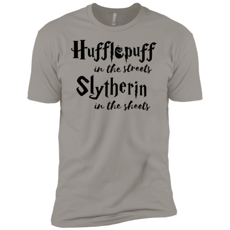 T-Shirts Light Grey / YXS Hufflepuff Streets Boys Premium T-Shirt