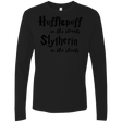 T-Shirts Black / Small Hufflepuff Streets Men's Premium Long Sleeve