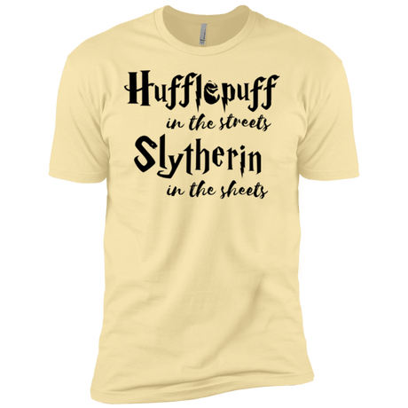 T-Shirts Banana Cream / X-Small Hufflepuff Streets Men's Premium T-Shirt