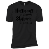 T-Shirts Black / X-Small Hufflepuff Streets Men's Premium T-Shirt