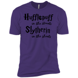 T-Shirts Purple / X-Small Hufflepuff Streets Men's Premium T-Shirt