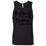 T-Shirts Black / Small Hufflepuff Streets Men's Premium Tank Top
