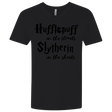 T-Shirts Black / X-Small Hufflepuff Streets Men's Premium V-Neck