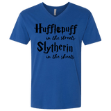 T-Shirts Royal / X-Small Hufflepuff Streets Men's Premium V-Neck
