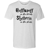 T-Shirts Heather White / Small Hufflepuff Streets Men's Triblend T-Shirt