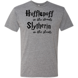T-Shirts Premium Heather / Small Hufflepuff Streets Men's Triblend T-Shirt