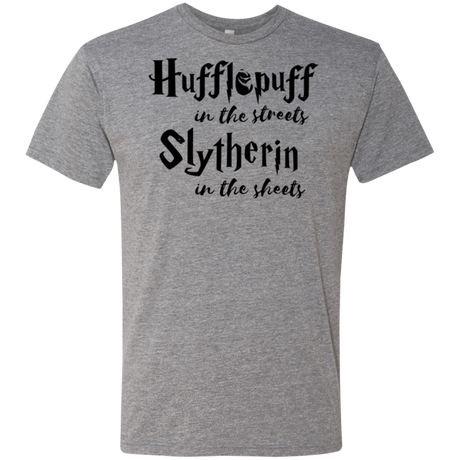 T-Shirts Premium Heather / Small Hufflepuff Streets Men's Triblend T-Shirt