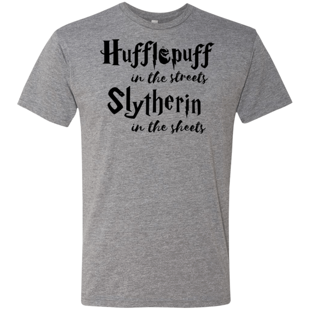 T-Shirts Premium Heather / Small Hufflepuff Streets Men's Triblend T-Shirt