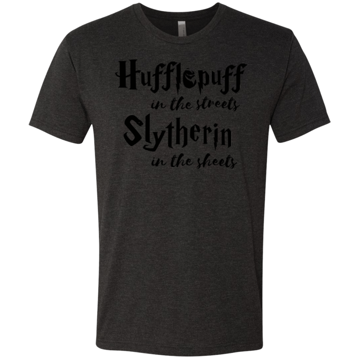 T-Shirts Vintage Black / Small Hufflepuff Streets Men's Triblend T-Shirt