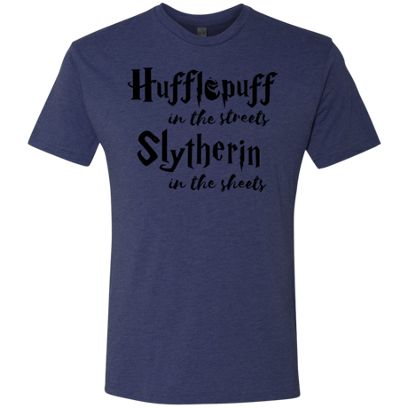 T-Shirts Vintage Navy / Small Hufflepuff Streets Men's Triblend T-Shirt