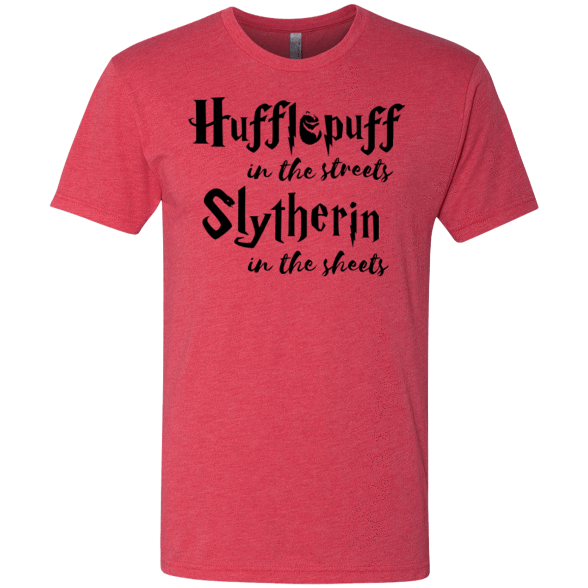 T-Shirts Vintage Red / Small Hufflepuff Streets Men's Triblend T-Shirt