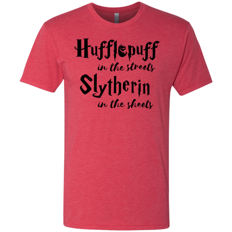 T-Shirts Vintage Red / Small Hufflepuff Streets Men's Triblend T-Shirt