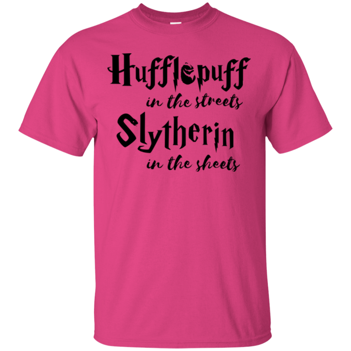 T-Shirts Heliconia / Small Hufflepuff Streets T-Shirt