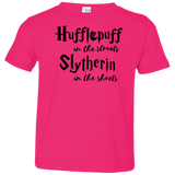 T-Shirts Hot Pink / 2T Hufflepuff Streets Toddler Premium T-Shirt