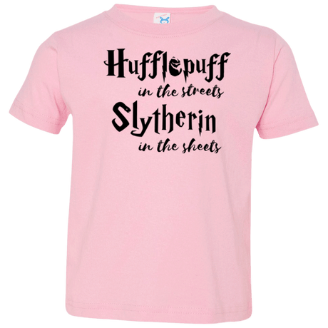 T-Shirts Pink / 2T Hufflepuff Streets Toddler Premium T-Shirt