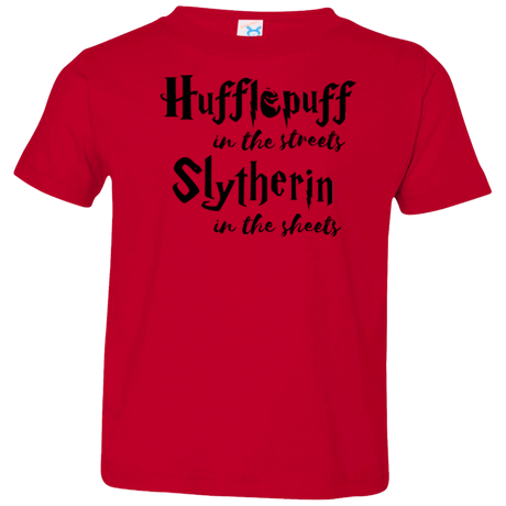 T-Shirts Red / 2T Hufflepuff Streets Toddler Premium T-Shirt
