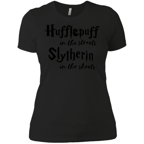 T-Shirts Black / X-Small Hufflepuff Streets Women's Premium T-Shirt