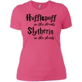 T-Shirts Hot Pink / X-Small Hufflepuff Streets Women's Premium T-Shirt