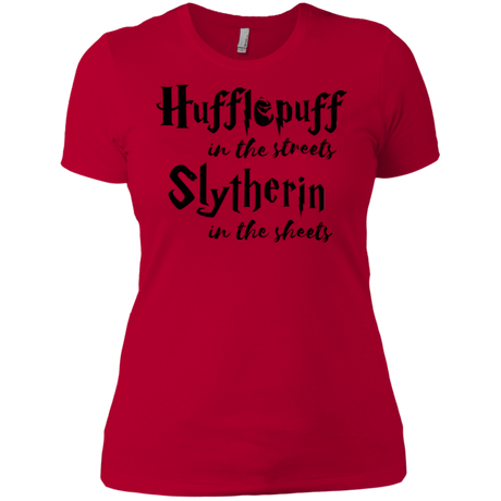 T-Shirts Red / X-Small Hufflepuff Streets Women's Premium T-Shirt