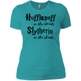 T-Shirts Tahiti Blue / X-Small Hufflepuff Streets Women's Premium T-Shirt