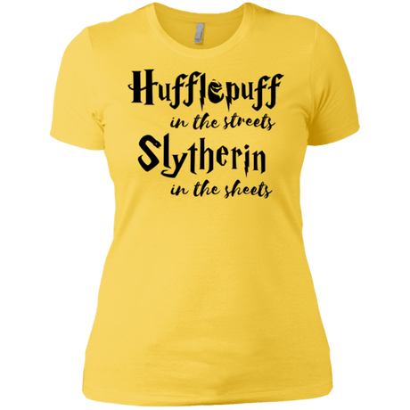 T-Shirts Vibrant Yellow / X-Small Hufflepuff Streets Women's Premium T-Shirt
