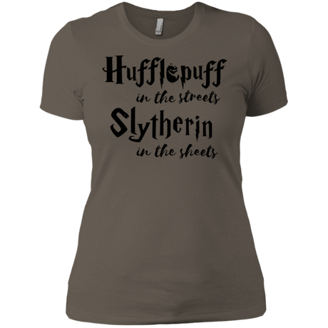 T-Shirts Warm Grey / X-Small Hufflepuff Streets Women's Premium T-Shirt