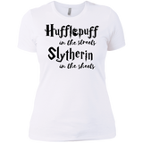 T-Shirts White / X-Small Hufflepuff Streets Women's Premium T-Shirt