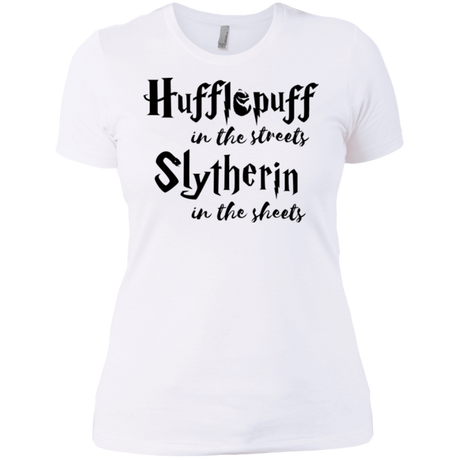 T-Shirts White / X-Small Hufflepuff Streets Women's Premium T-Shirt