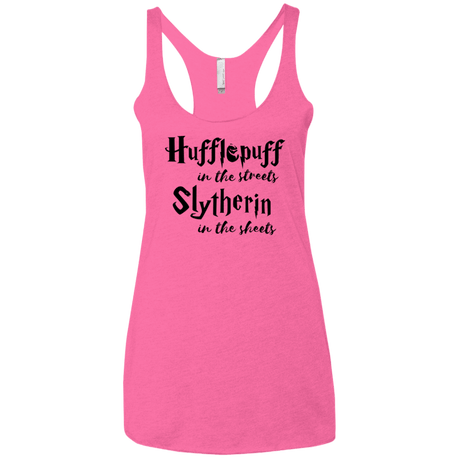 T-Shirts Vintage Pink / X-Small Hufflepuff Streets Women's Triblend Racerback Tank