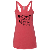 T-Shirts Vintage Red / X-Small Hufflepuff Streets Women's Triblend Racerback Tank