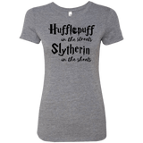 T-Shirts Premium Heather / Small Hufflepuff Streets Women's Triblend T-Shirt