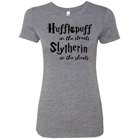 T-Shirts Premium Heather / Small Hufflepuff Streets Women's Triblend T-Shirt