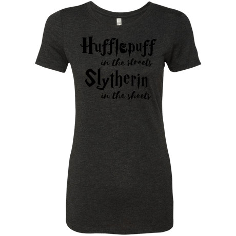 T-Shirts Vintage Black / Small Hufflepuff Streets Women's Triblend T-Shirt