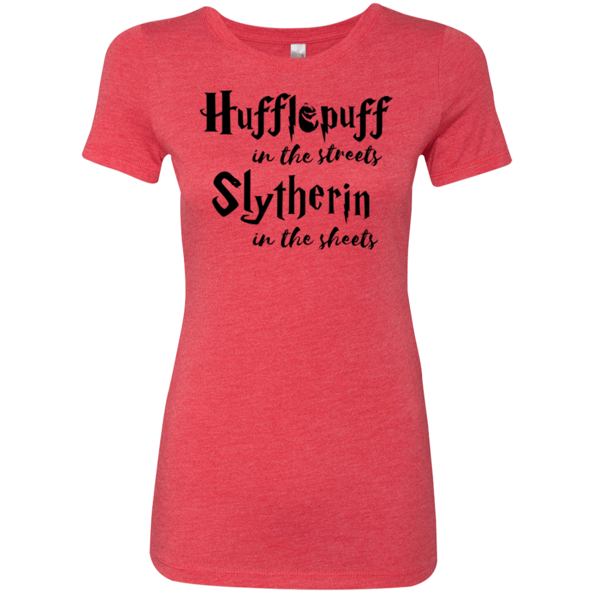 T-Shirts Vintage Red / Small Hufflepuff Streets Women's Triblend T-Shirt