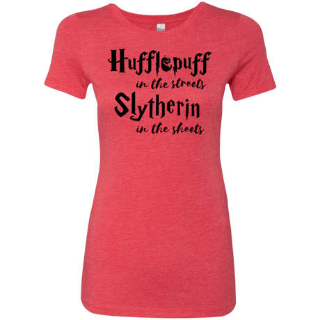 T-Shirts Vintage Red / Small Hufflepuff Streets Women's Triblend T-Shirt