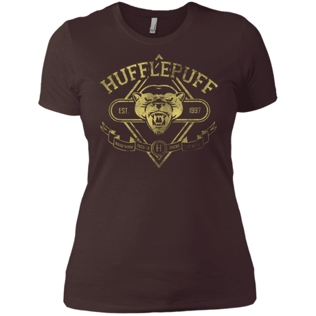 T-Shirts Dark Chocolate / X-Small HUFFLEPUFF Women's Premium T-Shirt