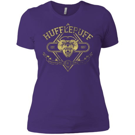 T-Shirts Purple / X-Small HUFFLEPUFF Women's Premium T-Shirt