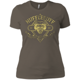 T-Shirts Warm Grey / X-Small HUFFLEPUFF Women's Premium T-Shirt