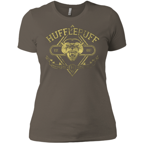 T-Shirts Warm Grey / X-Small HUFFLEPUFF Women's Premium T-Shirt