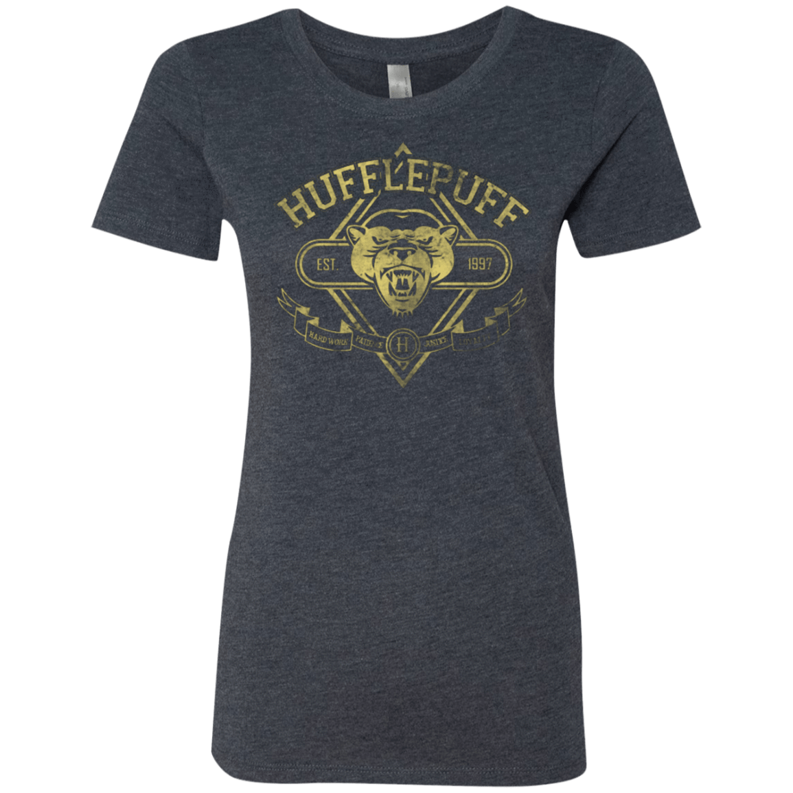 T-Shirts Vintage Navy / Small HUFFLEPUFF Women's Triblend T-Shirt