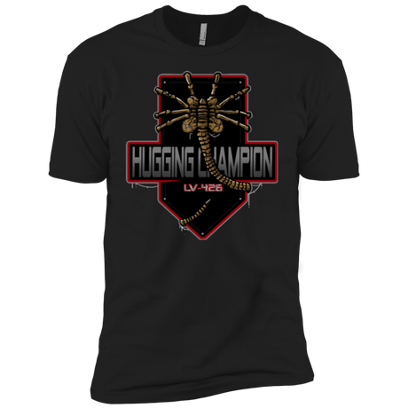 T-Shirts Black / YXS Hugging Champ Boys Premium T-Shirt