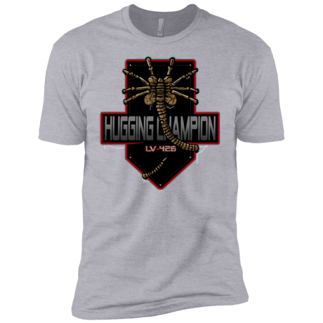 T-Shirts Heather Grey / YXS Hugging Champ Boys Premium T-Shirt