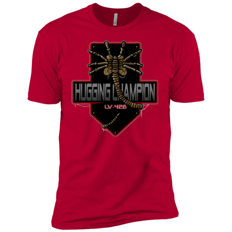 T-Shirts Red / YXS Hugging Champ Boys Premium T-Shirt