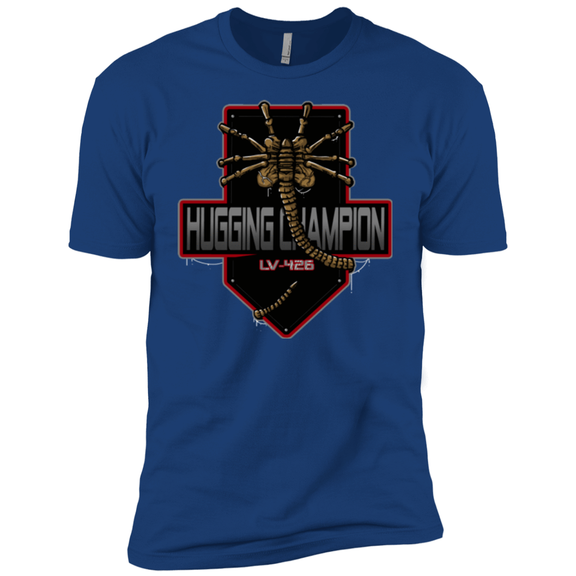 T-Shirts Royal / YXS Hugging Champ Boys Premium T-Shirt